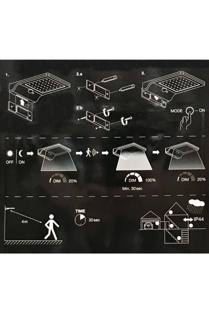 Doorled 3w Gün Işığı 320lm Led Solar Armatür